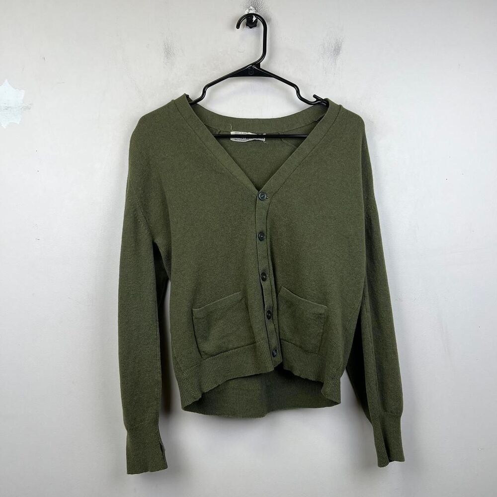 Vintage 80s Heeseman Coxmoor Wool Cardigan size 40 (M)
